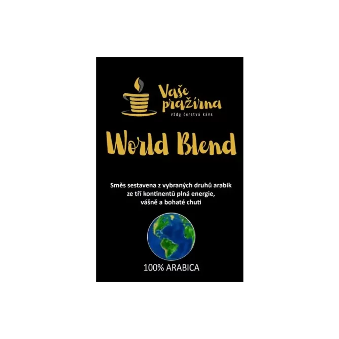 Káva WORLD BLEND mletá